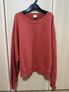 Champion オレンジ スウェット