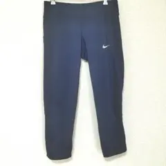 ナイキ メッシュ切替 クロップドパンツ スパッツ M ポリエステル ランニングのサムネイル