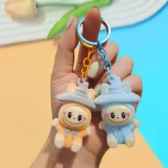 らぶぶ Labubuキーホルダー人気 超可愛い ラブブ 可愛い　2個セット
