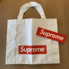 Supreme シュプリーム ショッパー（小）&ステッカー　⑧