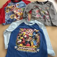 ロングTシャツ　まとめ売り　仮面ライダー　ジュウオウジャー　ニンニンジャー