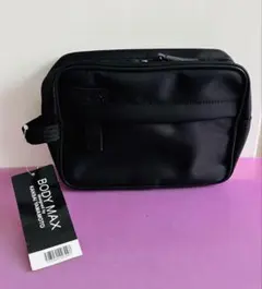 【新品タグ付】山本寛斎 BODY MAX 多機能 ナイロンポーチ 黒
