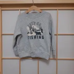 UNIQLO　キッズトレーナー　ソフト着心地　　110cmのサムネイル