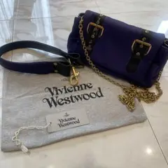 Vivienne Westwood ショルダーバッグ パープルのサムネイル