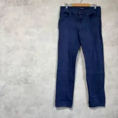 CPS　ジーンズ　大きいサイズ　ストレートデニム　オールシーズン　紺色　コットン