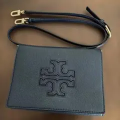 【美品】TORY BURCH ショルダーバッグ ネイビー