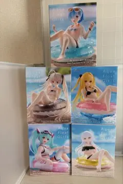 Aqua Float Girls フィギュアセット