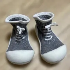Baby feet スニーカー風 ベビーシューズ グレー