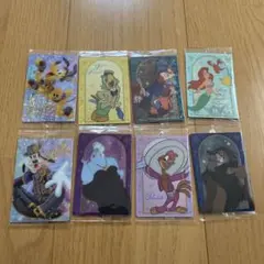 ディズニー ウエハース カード 8枚セット プルート グーフィー アリエル