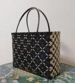 PPバンドバック、プラカゴ、かごバック、エコバッグ、スパバック、A4サイズOK