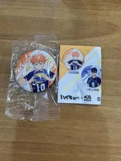 ハイキュー!! 缶バッジ 日向翔陽 くら寿司 ビッくらポン