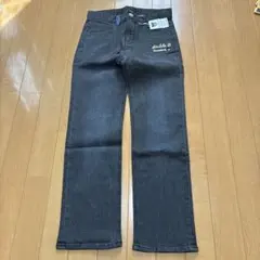 新品　ミキハウス　ダブルＢ　Ｂくん黒デニムパンツ　140