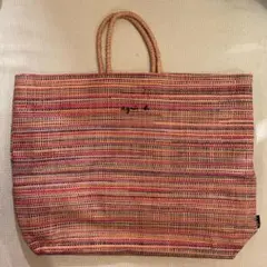 アニエス・ベー　MADAGASCAR RAFFIA トートバッグ