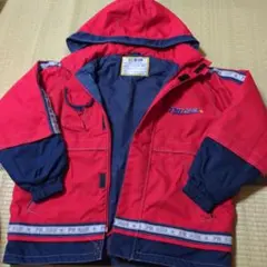 PH SKI CLUB キッズ ジャケットスーツ レッド ネイビー