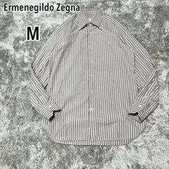 ErmenegildoZegna メンズ ビジネスシャツ ストライプ M ゼニアのサムネイル