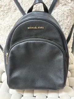 MICHAEL KORS リュック ブラック　黒　マイケルコース　レザー　革