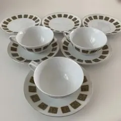 オールドノリタ　カップ・ソーサーセット