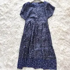 トリココムデギャルソン 2016 花柄 ロングワンピース Mサイズ