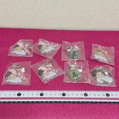 お寿司 もんちっち ぷっくりアクリルキーホルダー セット ！のサムネイル