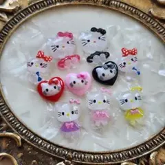 【297】キティーネイルパーツ