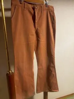 BIG YANK オレンジ フレアパンツ