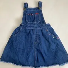 PINK LATTE デニム ジャンバースカート サイズM