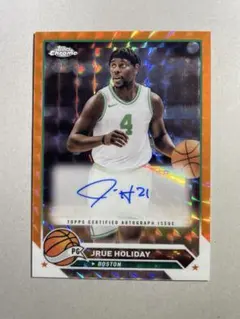 25枚限定　Jrue Holiday Topps ドリュー・ホリデー