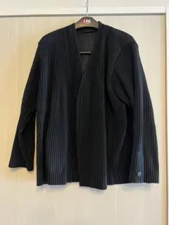 2025年最新】HOMME PLISSE ISSEY MIYAKE メンズ ノーカラージャケット