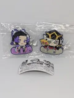 鬼滅の刃 キャラばんちょうこう ヘアクリップ 壱 童磨 胡蝶しのぶ