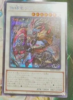 遊戯王　鎖縛竜ザレン　シークレットレア