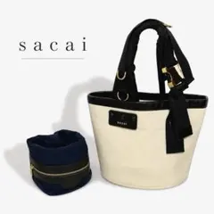 【完売品・新品】sacai 26SS トートバッグ　ロゴ　small ブラック 2026年最新】sacai レディース トートバッグの人気アイテム - メルカリ