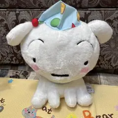 クレヨンしんちゃん シロぬいぐるみ みんなでパジャマパーティだゾ！