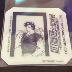 ノベルティ 非売品 シティーハンター大原画展 コラボカフェ コースター 全8種b ノベルティ 非売品 シティーハンター大原画展 コラボカフェ コースター