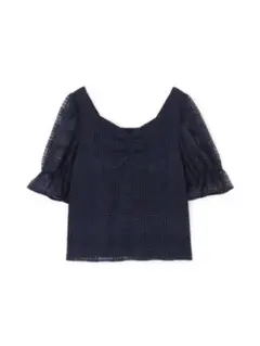 シアーレースパフブラウス PROPORTION BODY DRESSING