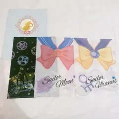 セーラームーン　ジャンボカードダス　miniクリアファイルコレクション3枚セット