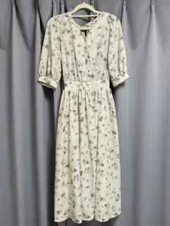 Honeys 花柄 リボン ワンピース