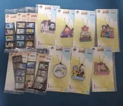 一番くじ ワンピース I賞 ラバーキーホルダー J賞 ステッカーセット