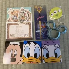 ダッフィーとシェリーメイ メモ帳セット