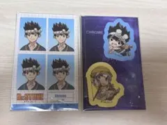Dr.STONE ダイカットステッカー　証明写真　西園寺羽京　クロム
