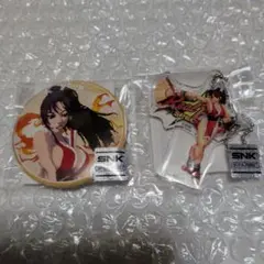 くじコレ 不知火舞 B賞 アクリルキーホルダー D SNK KOF 缶バッジのサムネイル