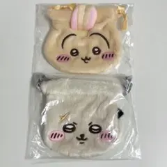 ちいかわ おかお巾着2 うさぎ ラッコ