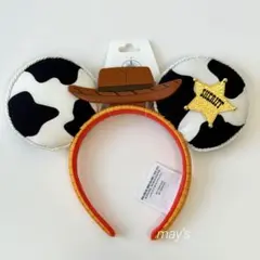 ウッディ　トイストーリー　カチューシャ　香港ディズニー　カリフォルニア