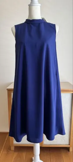 UNIQLO 新品タグ付　ドレープワンピース　ノースリーブ　S