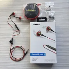 Bose SoundSport イヤホン レッド