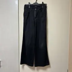 LE'QUIPE YOSHIE INABA ブラックワイドパンツのサムネイル