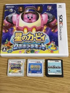 星のカービィDSソフト3本　ロボボプラネット　トリプルデラックス　タッチカービィ