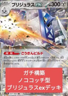 ノココッチ型 ブリジュラスexデッキのサムネイル