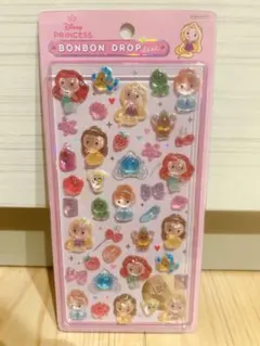 【正規品】ボンボンドロップシール ディズニー プリンセス