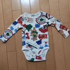 ロンパース　クリスマス H&M　70サイズ　6-9ヶ月