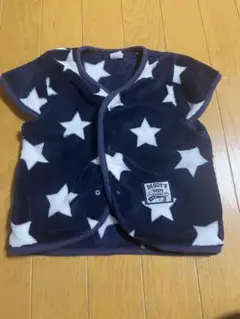星柄フリースベビーベスト 90cm